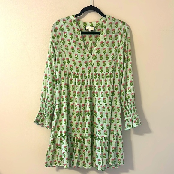 TUCKERNUCK Tnuck Beach Women’s Petite Peony Kenzo Dress Coverup Sz Medium Preppy - Picture 5 of 11
